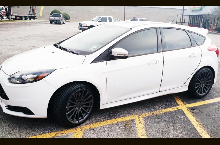 FORD FOCUS 5 STUD CHICANE MATTE GUN METAL